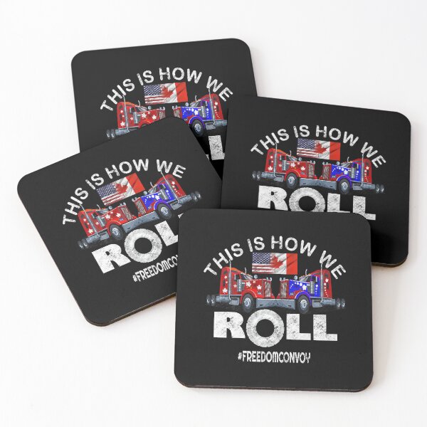 Item preview, This Is How We Roll Freedom Convoy In Support Of Truckers Mandate designed and sold by GardNewerd.