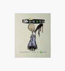 senate supports angry youth Art Board Print