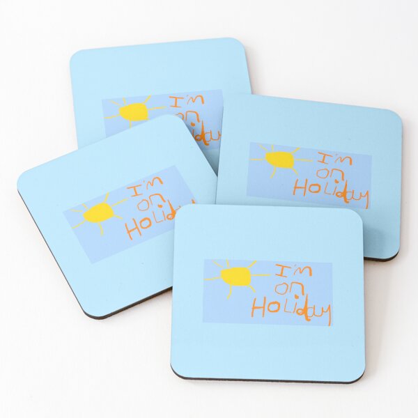 Item preview, I’m on holiday  designed and sold by ArtistRebeccaLS.