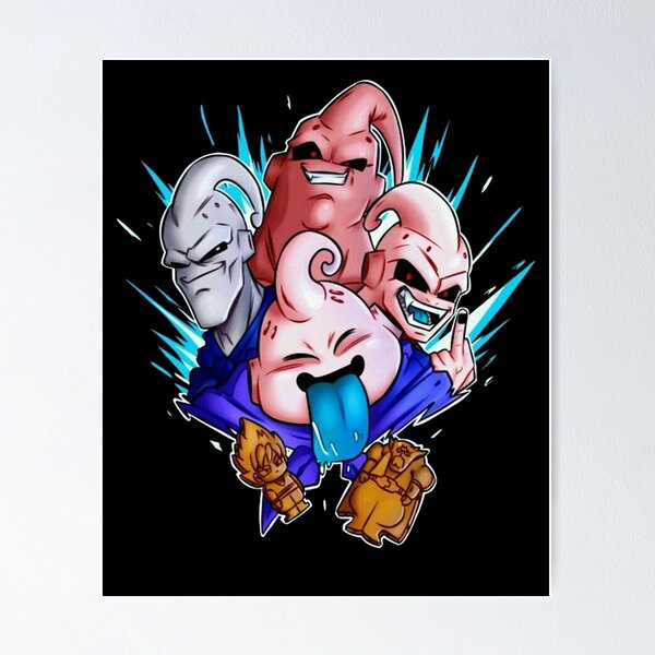 Dragon Ball Z Majin Buu, an art print by Kun Funny - INPRNT