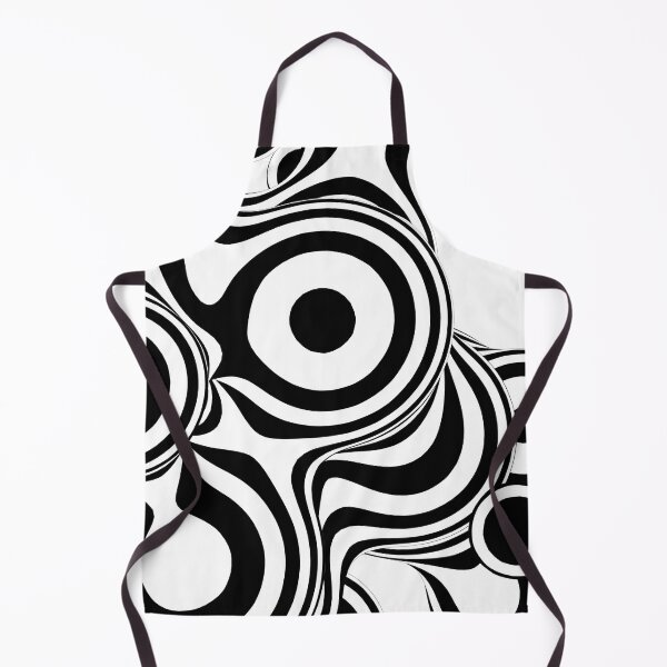 Item preview, Abstract Circles Art black and white designed and sold by Tshirtstory.