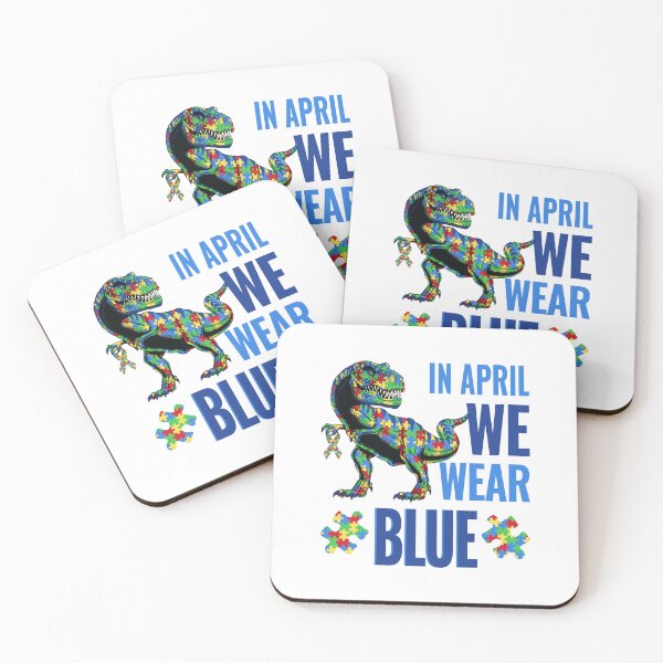 Artikelvorschau, Im April tragen wir Blue Autism Awareness T rex Dino Boys Kids entworfen und verkauft von HaaChris-Artis.