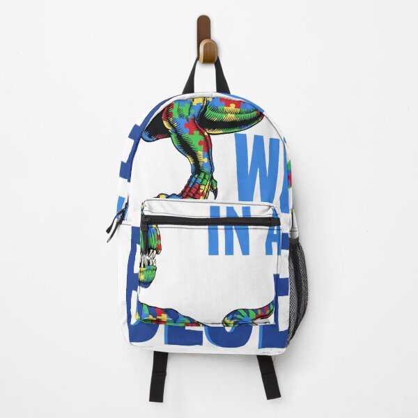 Item preview, In April We Wear Blue Autism Awareness T rex Dino Boys Kids designed and sold by HaaChris-Artis.