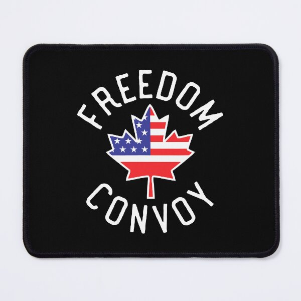 Item preview, Freedom Convoy Support Canadian Maple American Flag designed and sold by GardNewerd.