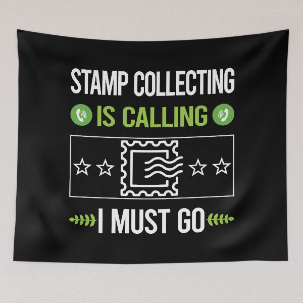 Item preview, It Is Calling Stamp Collecting Stamps Philately Philatelist designed and sold by saraokcstreva.
