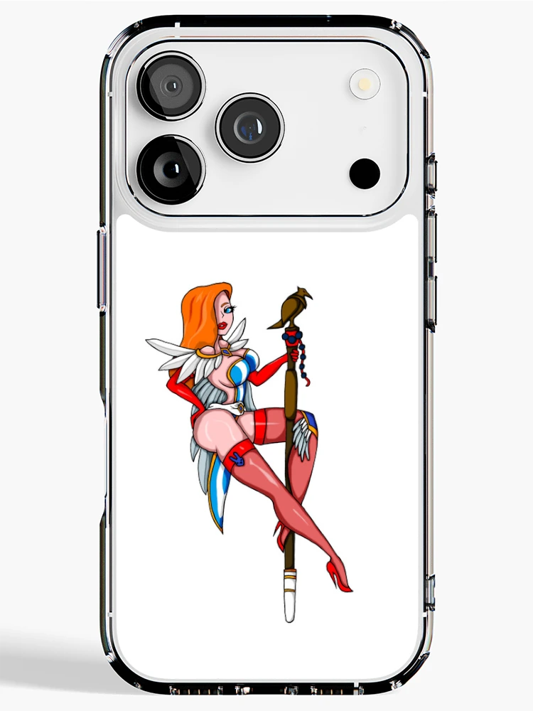 Thumbnail 1 of 5, iPhone Case, Jessica Rabbit designed and sold by Zelala.