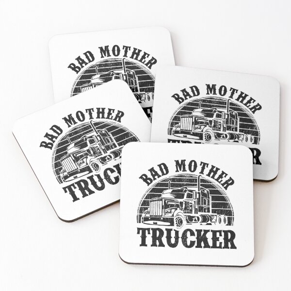 Item preview, Funny Bad Mother Trucker Gift For Men Women Truck Driver Gag designed and sold by GardNewerd.