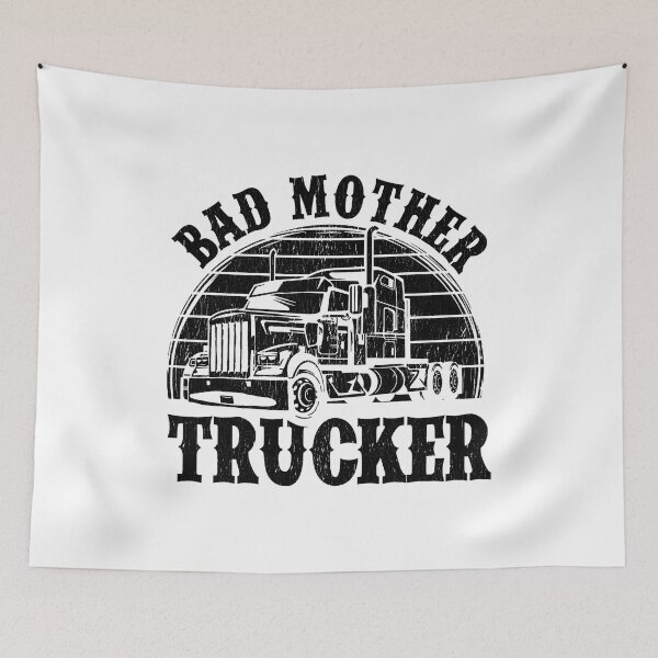 Item preview, Funny Bad Mother Trucker Gift For Men Women Truck Driver Gag designed and sold by GardNewerd.