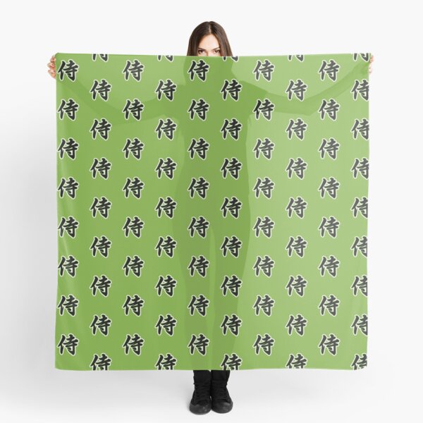 Samurai Kanji Art6 Scarf