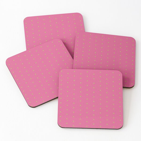 Item preview, Classic Polka Dot_ Golden Purple Pink (C10 M80 Y20) designed and sold by mimihuang creations.