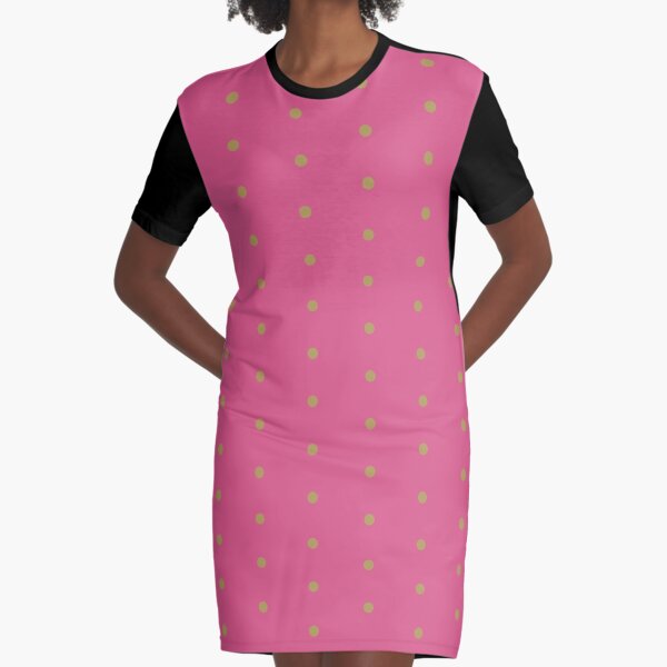 Item preview, Classic Polka Dot_ Golden Purple Pink (C10 M80 Y20) designed and sold by mimihuang creations.