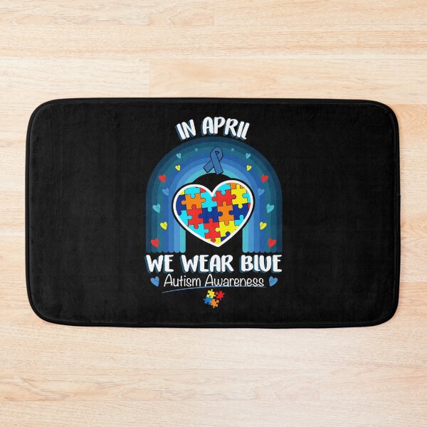 Item preview, In April We Wear Blue Autism Be Kind Autism Awareness designed and sold by HaaChris-Artis.