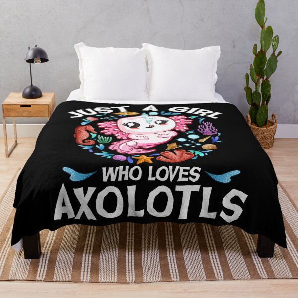 Item preview, Just A Girl Who Loves Axolotls Cute Axolotl Lover designed and sold by nwaja-art.