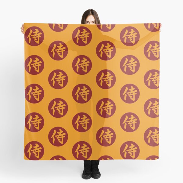 Samurai Kanji Art7 Scarf