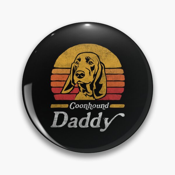 Item preview, Retro Vintage Bluetick Coonhound Daddy designed and sold by More Cute Dogs.