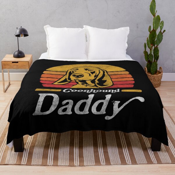 Item preview, Retro Vintage Bluetick Coonhound Daddy designed and sold by More Cute Dogs.