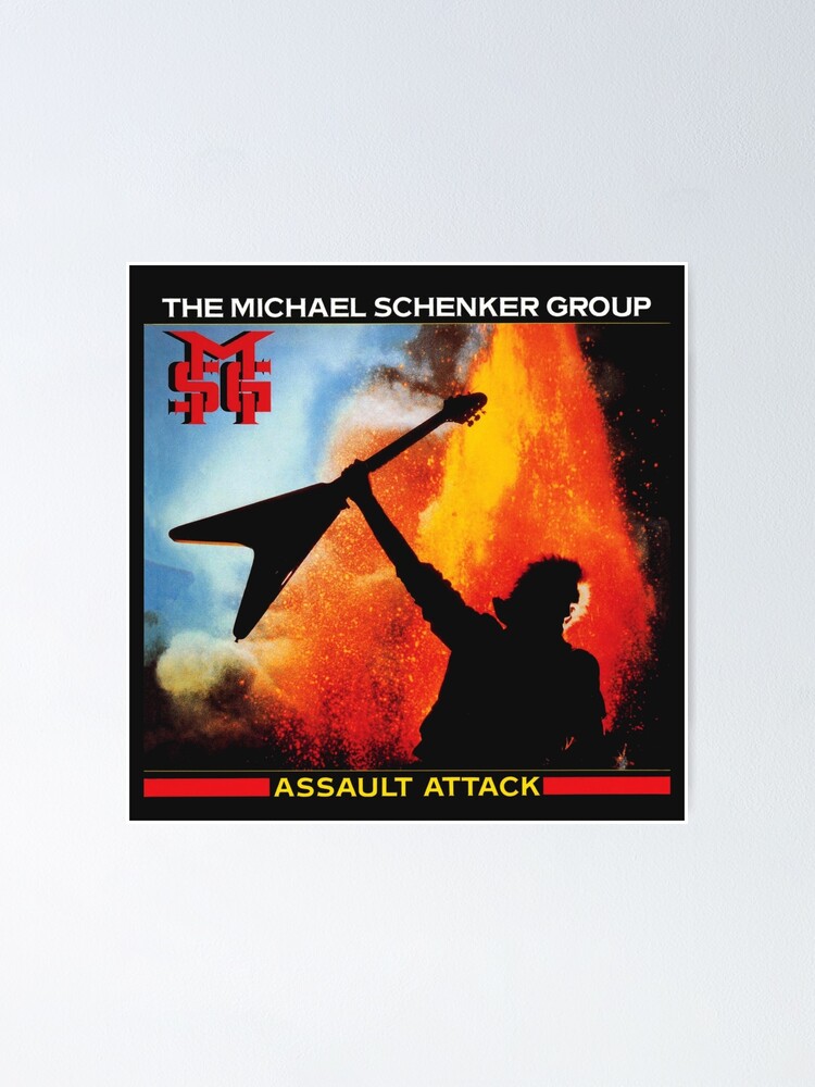 &ldquo;MICHAEL SCHENKER GROUP&rdquo; Poster for Sale by varahean | Redbubble