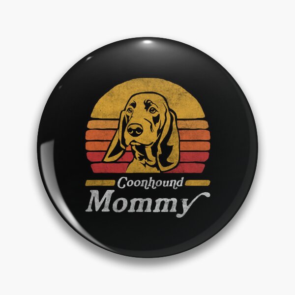Item preview, Retro Vintage Bluetick Coonhound Mommy designed and sold by More Cute Dogs.