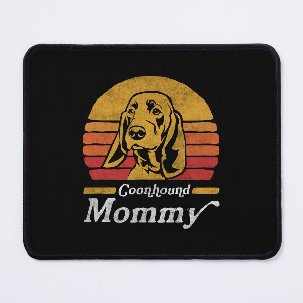 Item preview, Retro Vintage Bluetick Coonhound Mommy designed and sold by More Cute Dogs.