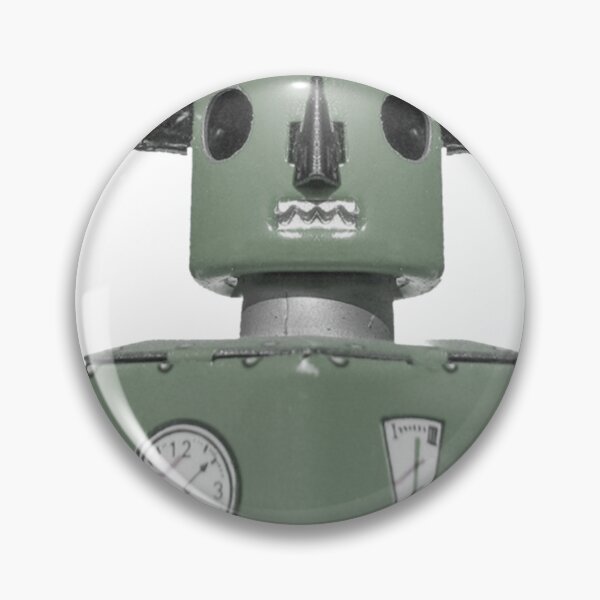 Item preview, Grey tin robot  essentiel designed and sold by KeithKnowlesXS.