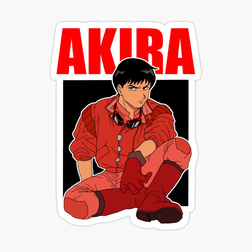 Vintage Retro Akira Anime Movie Kurosawa Love You