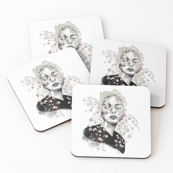 Item preview, Plant woman ceropegia empowered woman portrait 8m nature ropunto let's fly high and free designed and sold by Ropunto.
