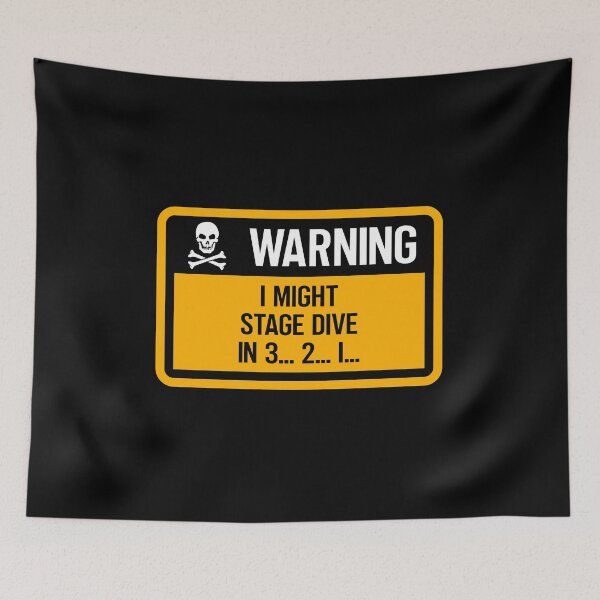 Item preview, WARNING: I might stage dive in 3... 2... 1... designed and sold by PrettyDeadClub.