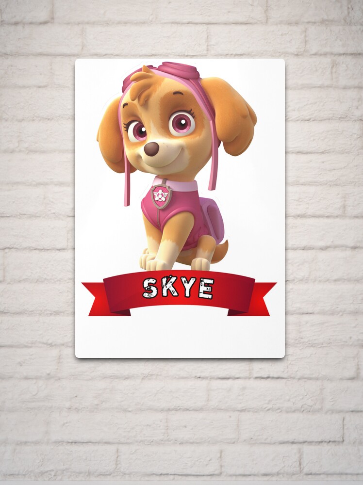 16 Pegatinas Skye Patrulla Canina