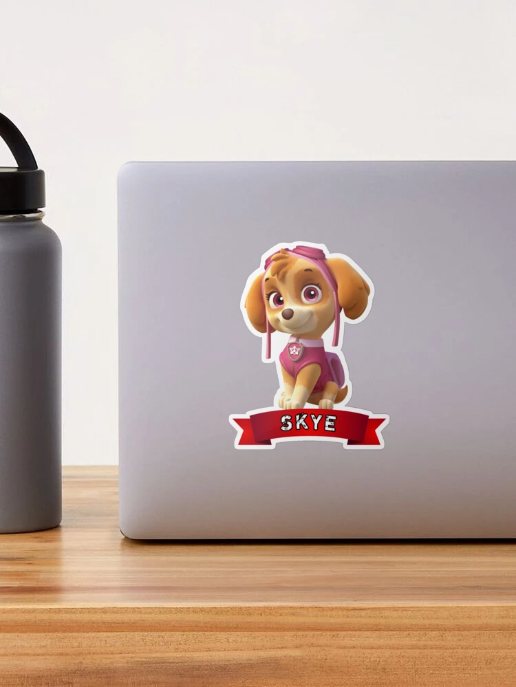 Paw Patrol Skye vinyl sticker printed vinyl decal - AG Design