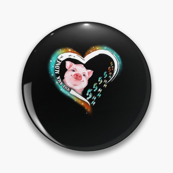 Item preview, Pig Never Walk Alone STAR, Pigs Lover designed and sold by HolliuxGift.