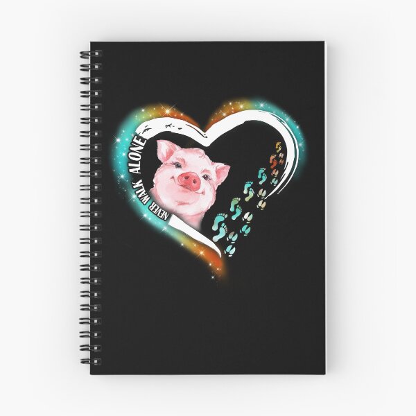 Item preview, Pig Never Walk Alone STAR, Pigs Lover designed and sold by HolliuxGift.