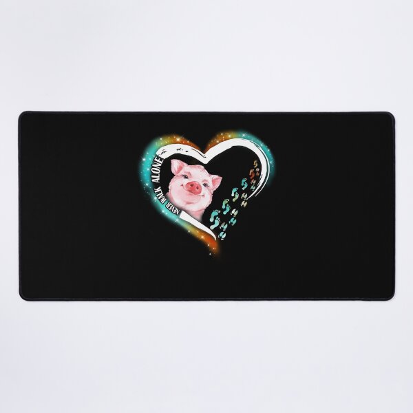 Item preview, Pig Never Walk Alone STAR, Pigs Lover designed and sold by HolliuxGift.