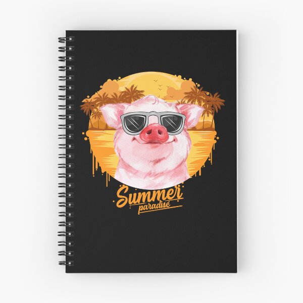Item preview, pig summer paradise, Pigs Lover designed and sold by HolliuxGift.