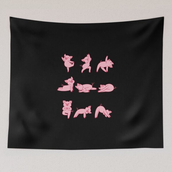 Item preview, Pigs - Yoga  , Pigs Lover designed and sold by HolliuxGift.