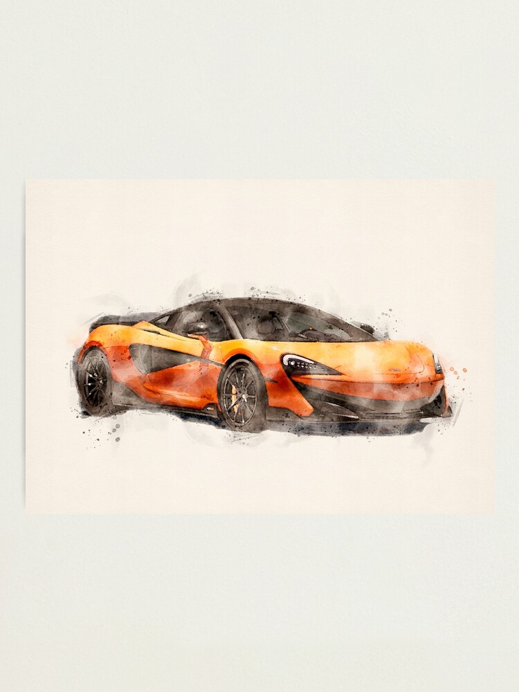 Painting a McLaren