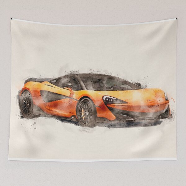 Item preview, McLaren 600 hp in watercolor designed and sold by paulrommer.