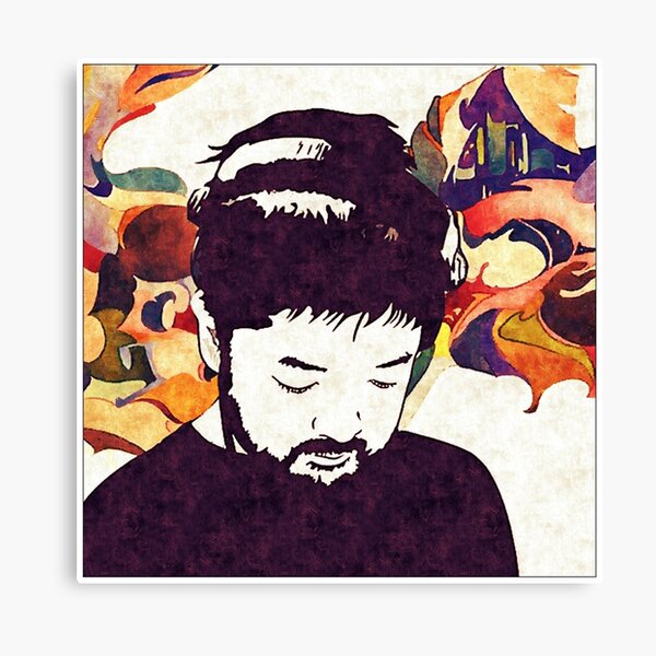 Nujabes Plain (Color) Canvas Print
