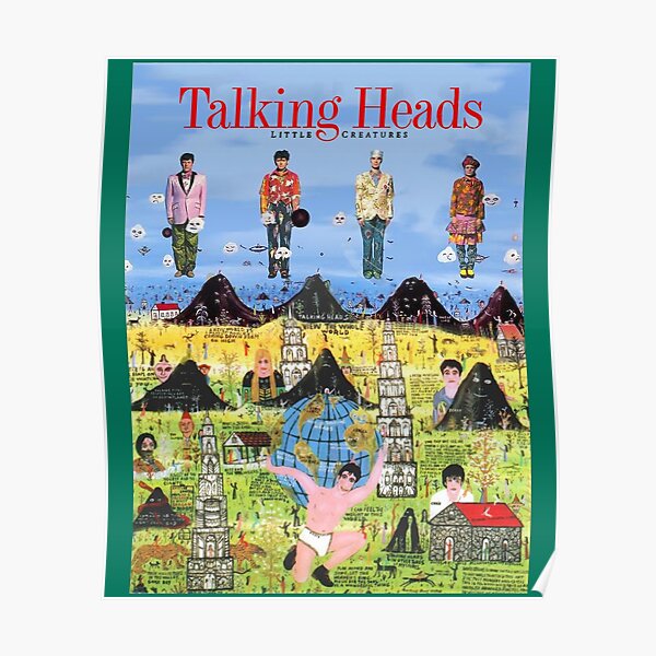 Talking Heads Little Creatures (1985) Poster