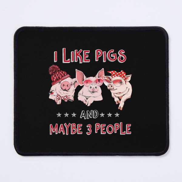 Item preview, pigs and maybe 3 people, Pigs Lover designed and sold by HolliuxGift.