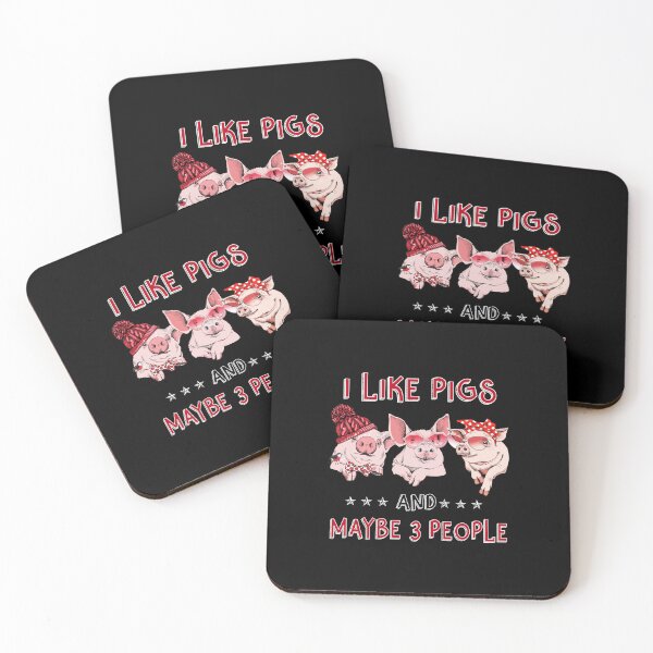 Item preview, pigs and maybe 3 people, Pigs Lover designed and sold by HolliuxGift.