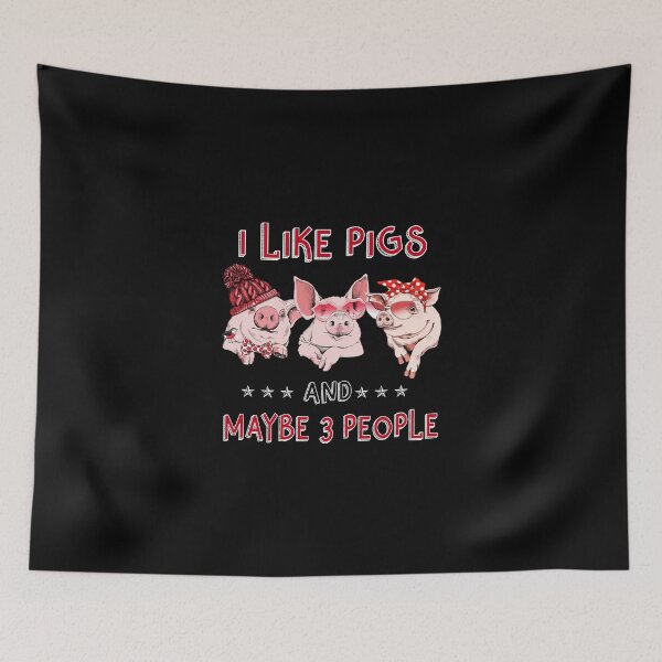 Item preview, pigs and maybe 3 people, Pigs Lover designed and sold by HolliuxGift.