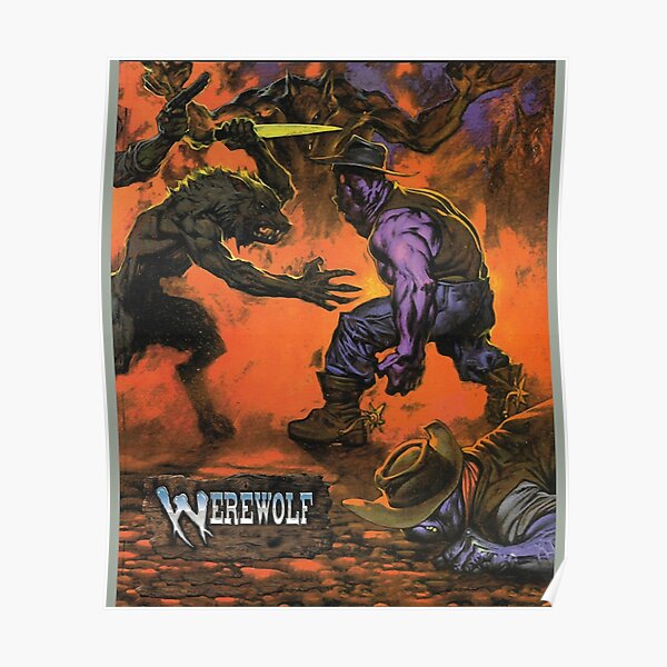 The Ugly Truth About Werewolf Poster For Sale By Jaime080english Redbubble 