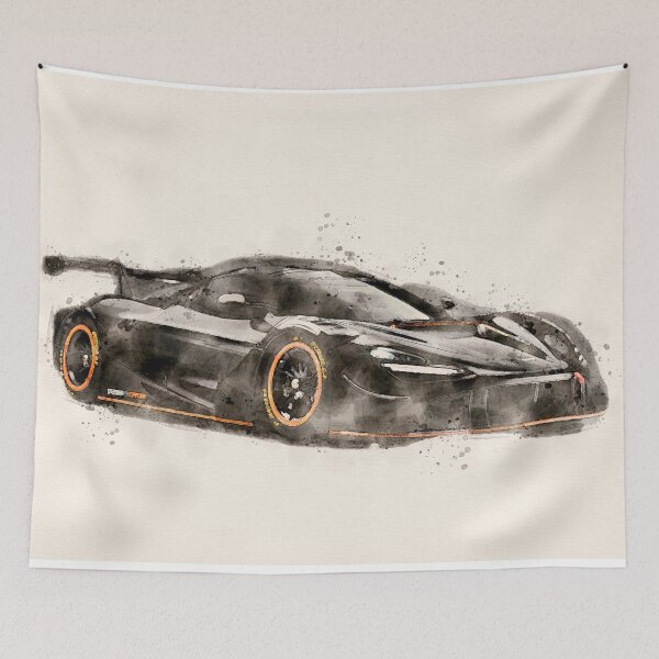 Item preview, McLaren 720S GT3X in watercolor designed and sold by paulrommer.