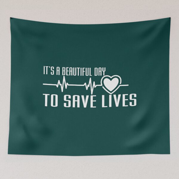 Item preview,  Go All Out Adult It_s A Beautiful Day to Save Lives   designed and sold by EssentialPieces.