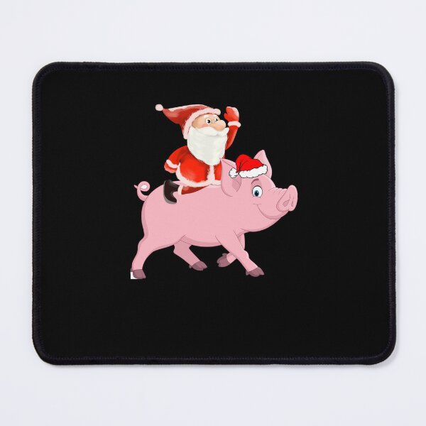 Item preview, Santa riding a pig, Pigs Lover designed and sold by HolliuxGift.