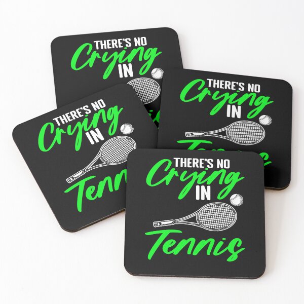 Item preview, There's No Crying Funny Racket Sport For Lawn Tennis Players designed and sold by Nessshirts.