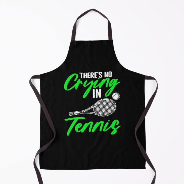 Item preview, There's No Crying Funny Racket Sport For Lawn Tennis Players designed and sold by Nessshirts.
