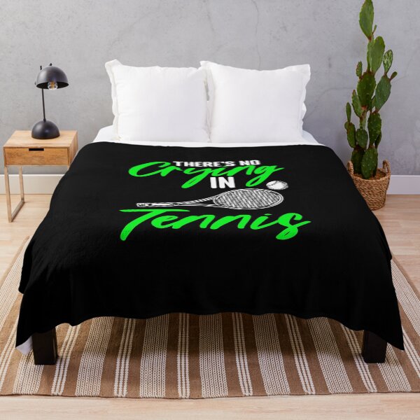 Item preview, There's No Crying Funny Racket Sport For Lawn Tennis Players designed and sold by Nessshirts.