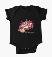Body de manga corta para bebé Gran problema en Little China - Pork Chop Express
