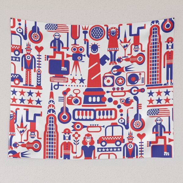Item preview, 4th Of July - Independence Day America USA 1776 designed and sold by The Patootoos.